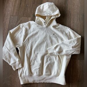 Jordan x A Ma Maniére coconut milk color unisex hoodie size small
